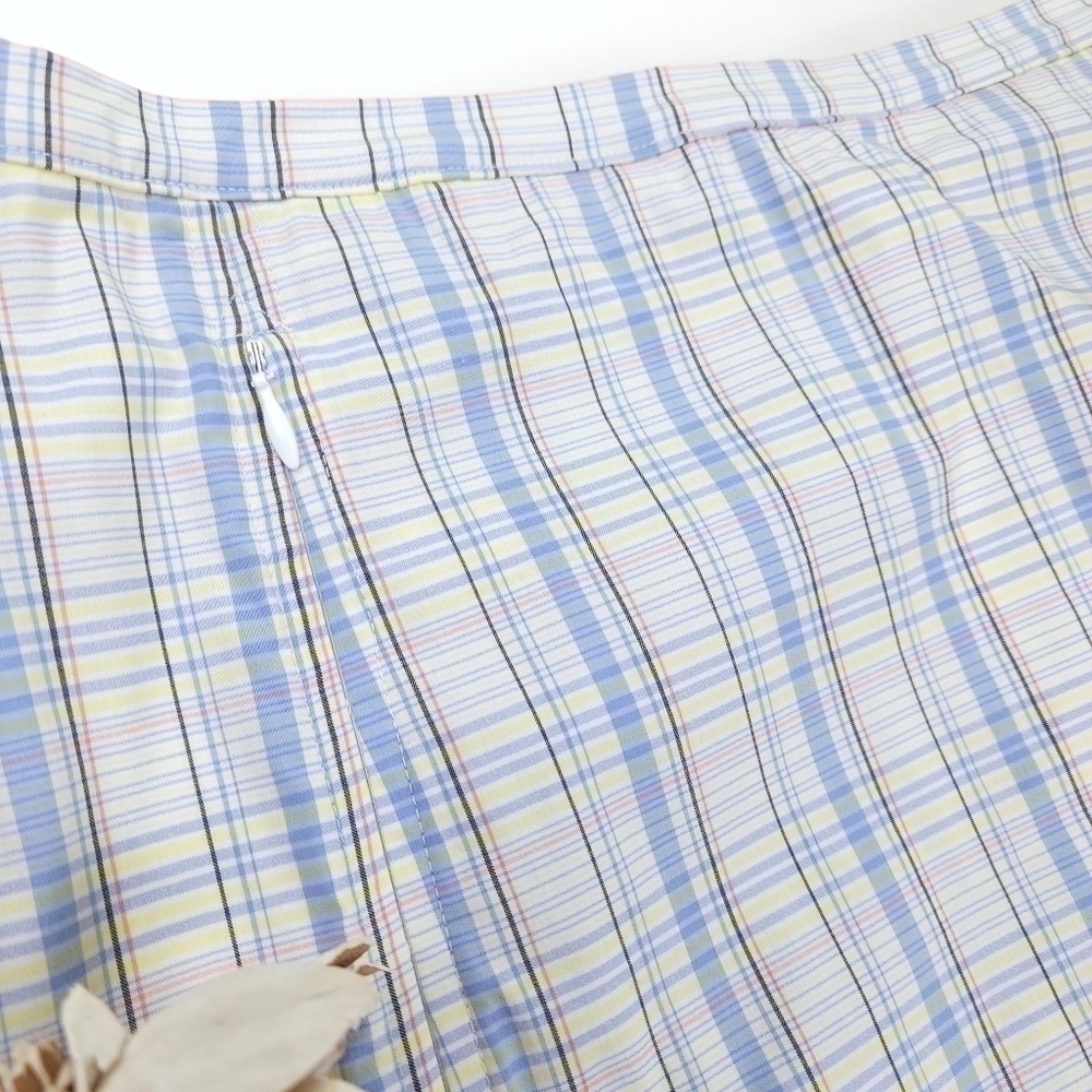 Tail Golf Tennis Pastel Blue Plaid  Skorts Size 2 - Picture 4 of 11